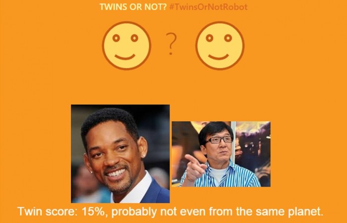 Will Smith e Jackie Chan: 15% de semelhança