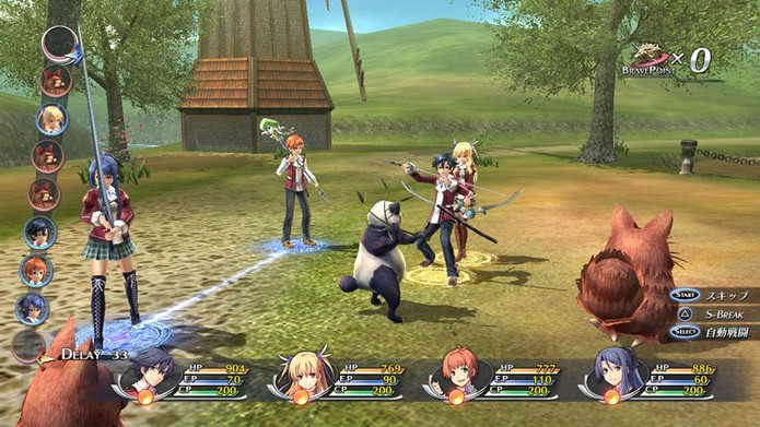 The Legend of Heroes: Trails of Cold Steel chega ao ocidente com atraso (Foto: Divulgação/Xseed)