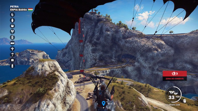 Just Cause 3: principal lança-granadas do jogo está em Espia Bassa (Foto: Reprodução/Victor Teixeira)