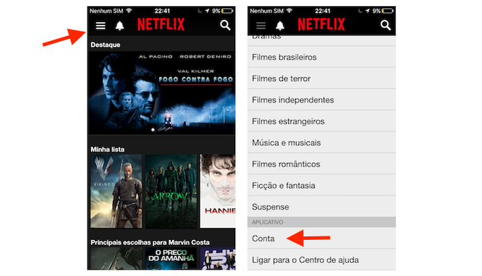 Netflix: defina um controle parental em sua conta no celular