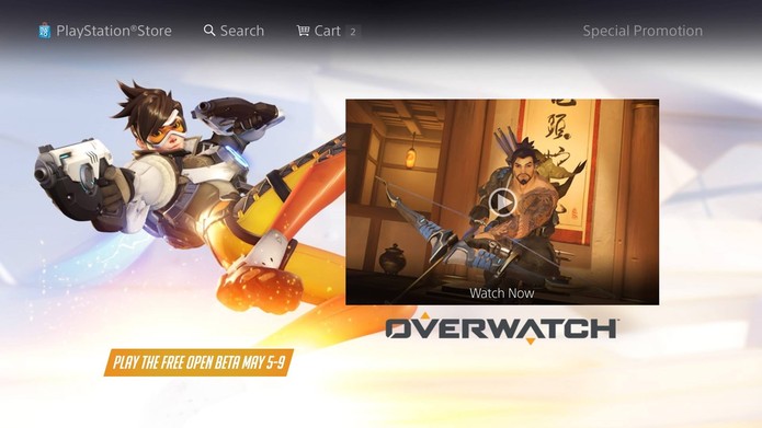 Versão para consoles de Overwatch está disponível na loja online (Foto: Reprodução/Felipe Vinha)