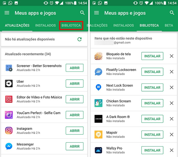 Como recuperar o app Google Play Store no celular Android