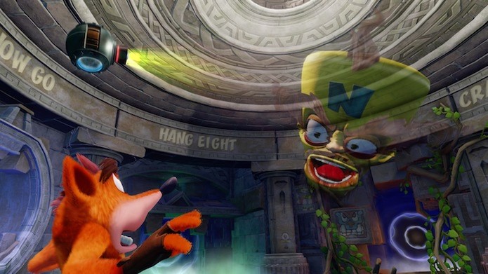 Crash Bandicoot N. Sane Trilogy é a definição de remasterização bem feita (Foto: Reprodução/Victor Teixeira)