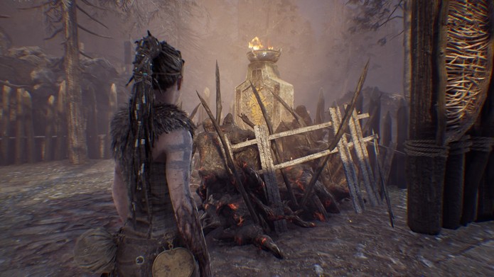 Hellblade: Senua's Sacrifice (Foto: Reprodução / Felipe Vinha)