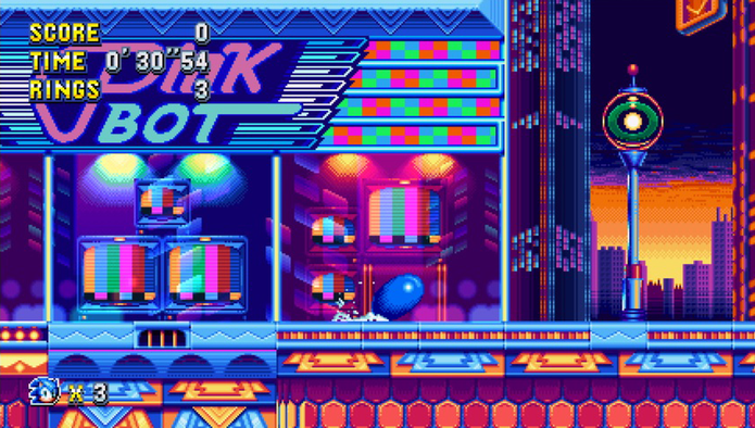 Sonic Mania revela modo de competição