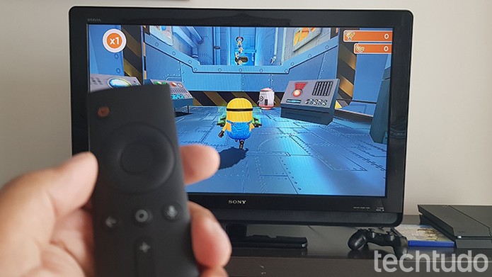 Xiaomi Mi Box roda bem praticamente qualquer jogo da Play Store (Foto: Paulo Alves/TechTudo)