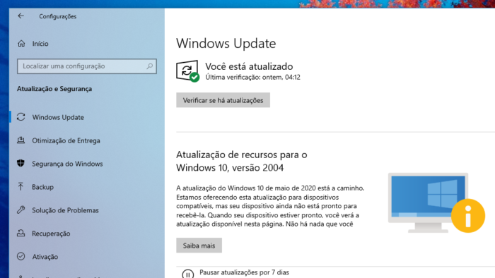 Windows 10 May 2020 Update