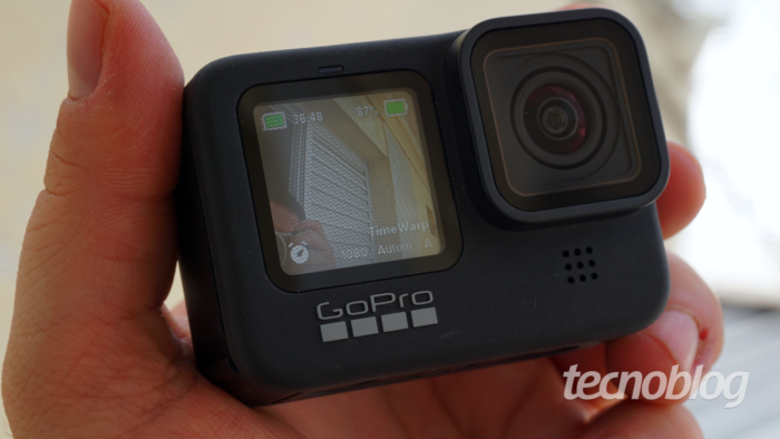 GoPro Hero 9 Black (Imagem: André Fogaça/Tecnoblog)