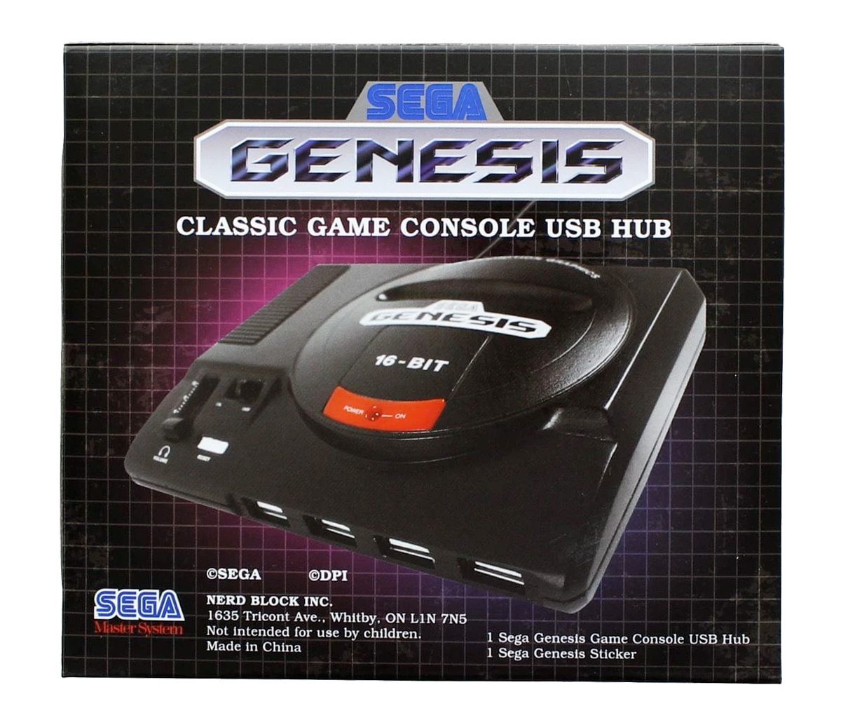 Hub USB Sega Genesis Classic Game Console