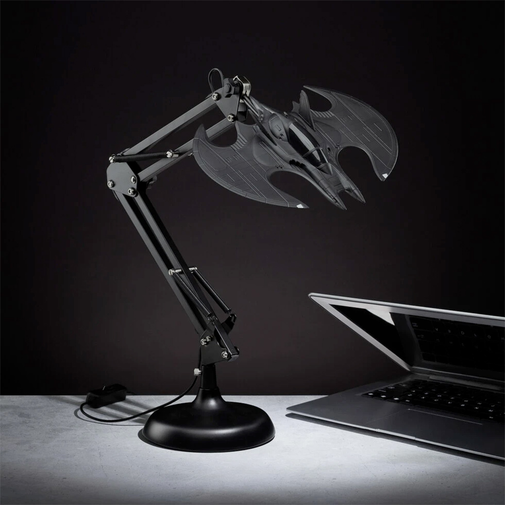 Luminaria Arquiteto Batwing Posable Batman Desk Light