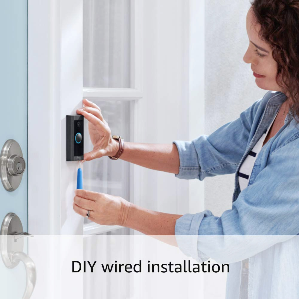 Campainha Inteligente Amazon Ring Video Doorbell Wired