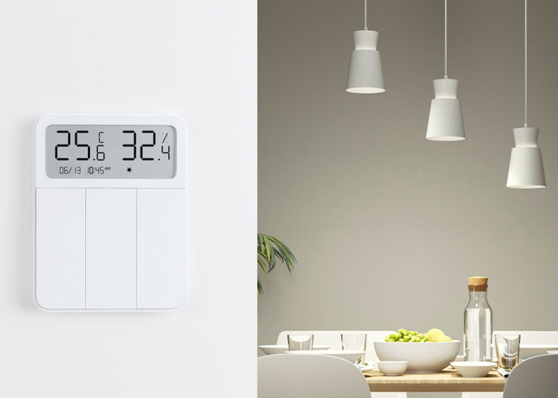 Interruptor Inteligente Xiaomi Mijia Screen Smart Display Switch