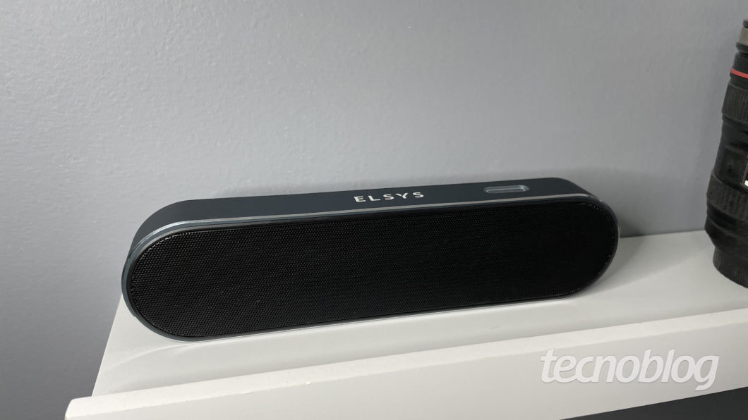 Caixa de som Bluetooth Elsys Ambience (Imagem: Darlan Helder/Tecnoblog)