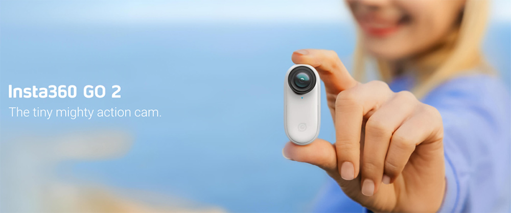 Câmera de Ação Compacta Insta360 Go 2