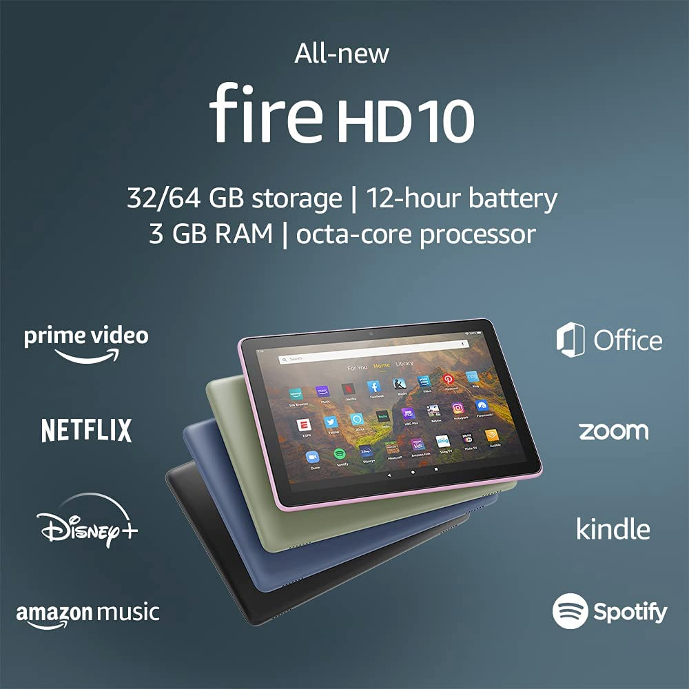 Tablets Fire HD 10 e 10 Plus Amazon