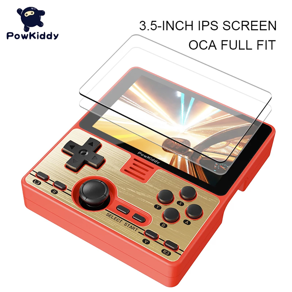 Console de Games Portátil PowKiddy RGB20 com Design Retro