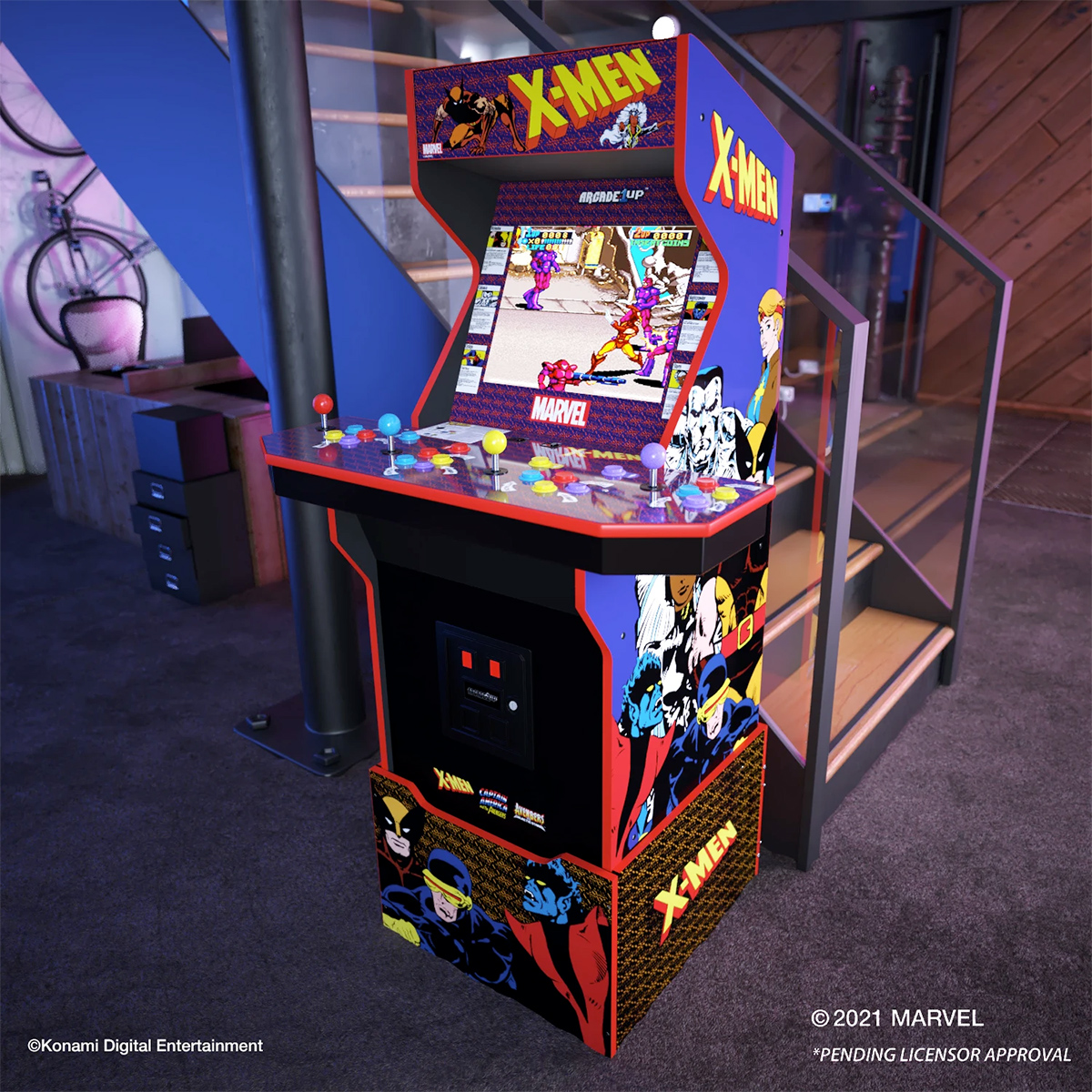 Maquina Arcade X-Men 4 Player Arcade Machine Arcade1Up