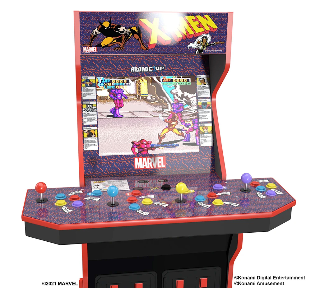 Maquina Arcade X-Men 4 Player Arcade Machine Arcade1Up