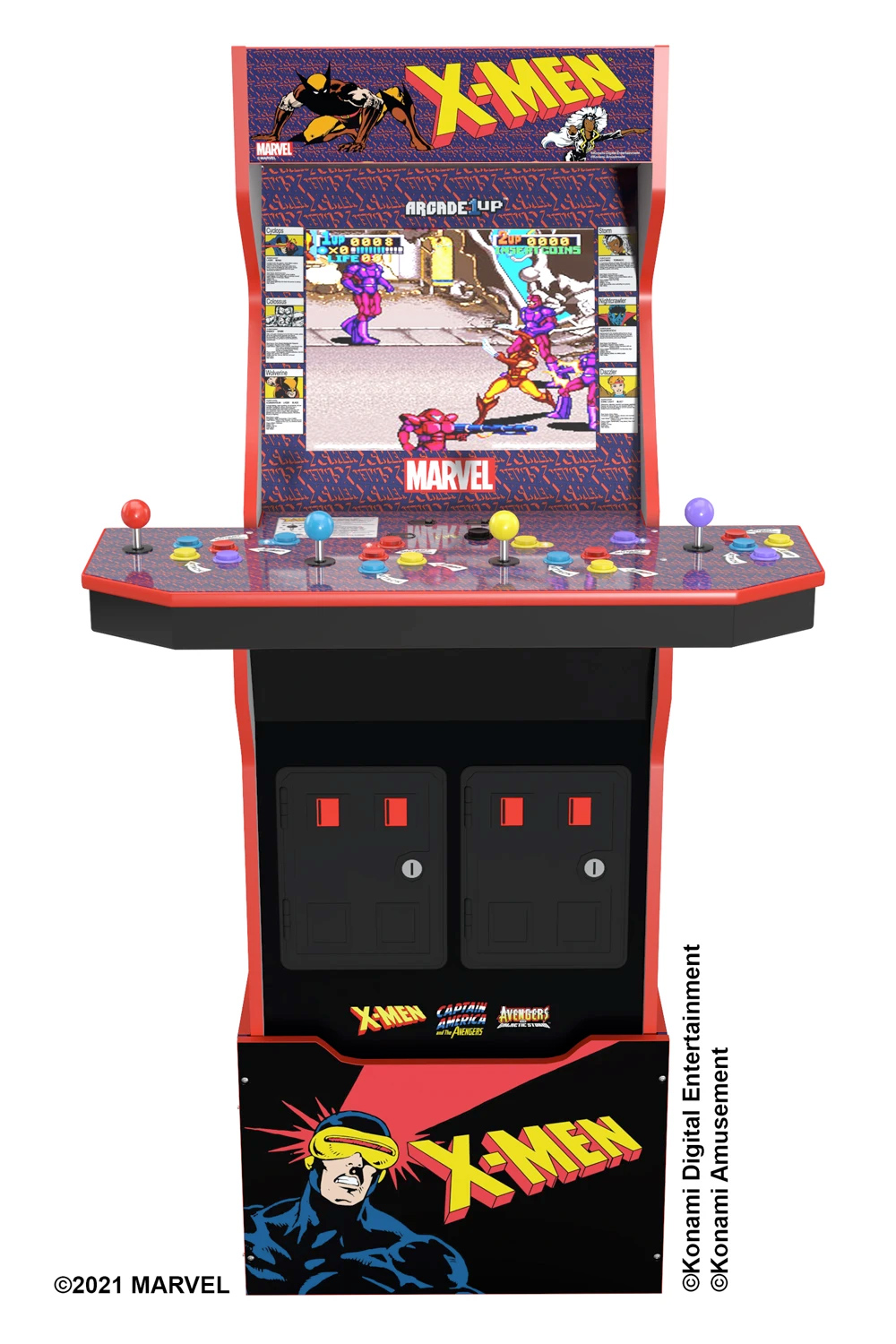 X-Men 4 Player Arcade1Up