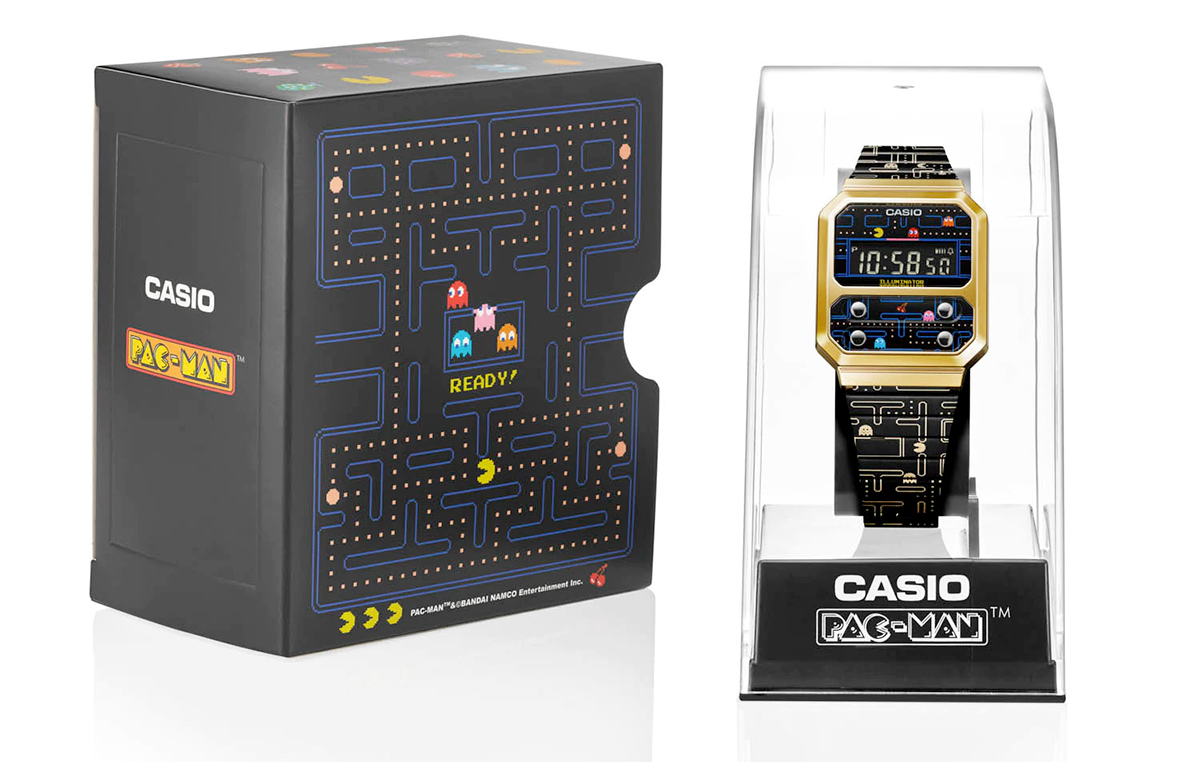 Casio Vintage Pac-Man Edition A100WEPC Watch