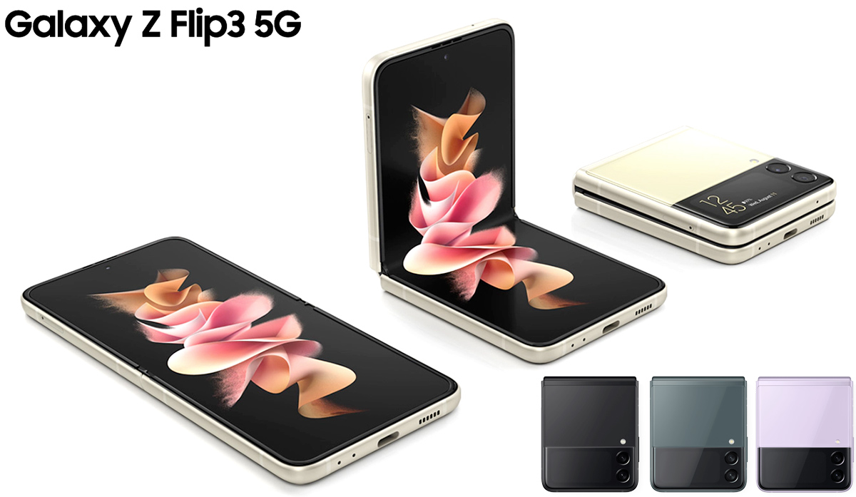 Smartphones Dobraveis Galaxy Z Samsung Flip3 e Fold3