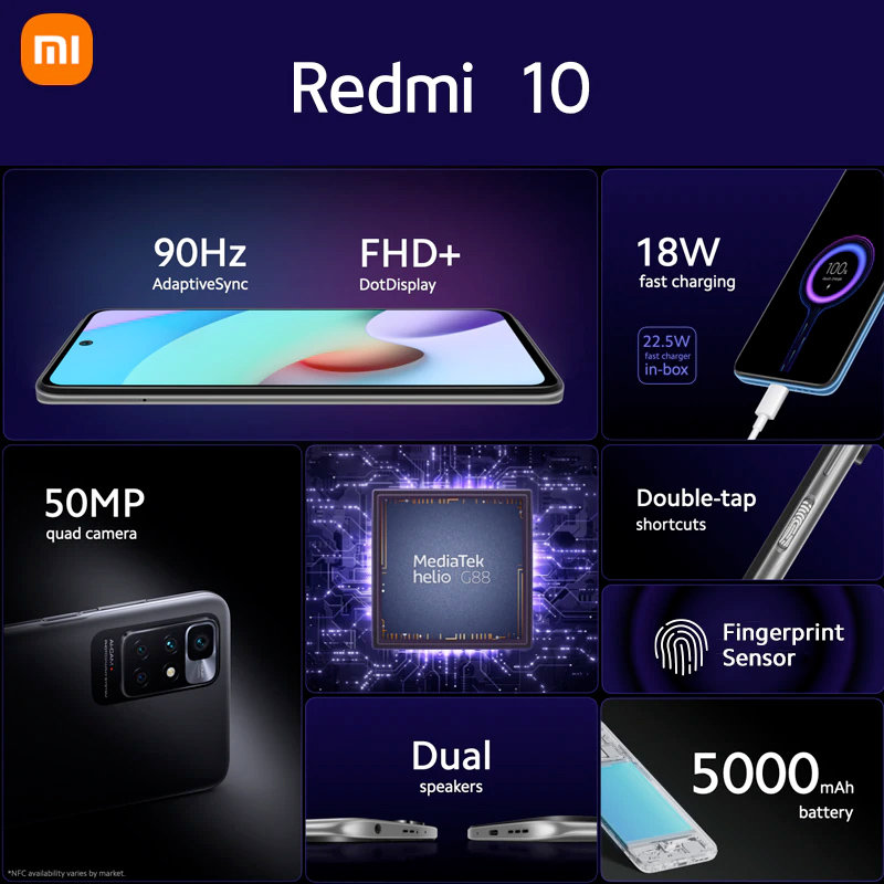 Smartphone Redmi 10 Xiaomi