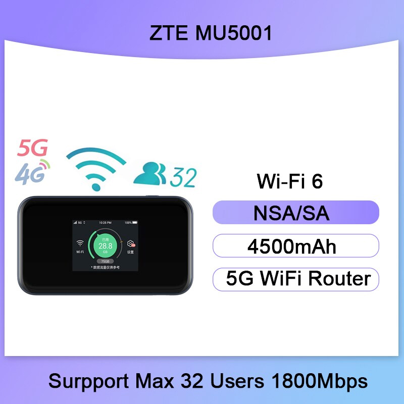 Roteador Portatil ZTE Portable Router MU5001