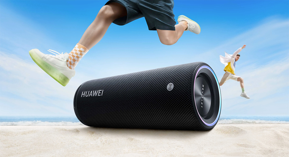 Caixa de Som Huawei Sound Joy com tecnologia da Devialet