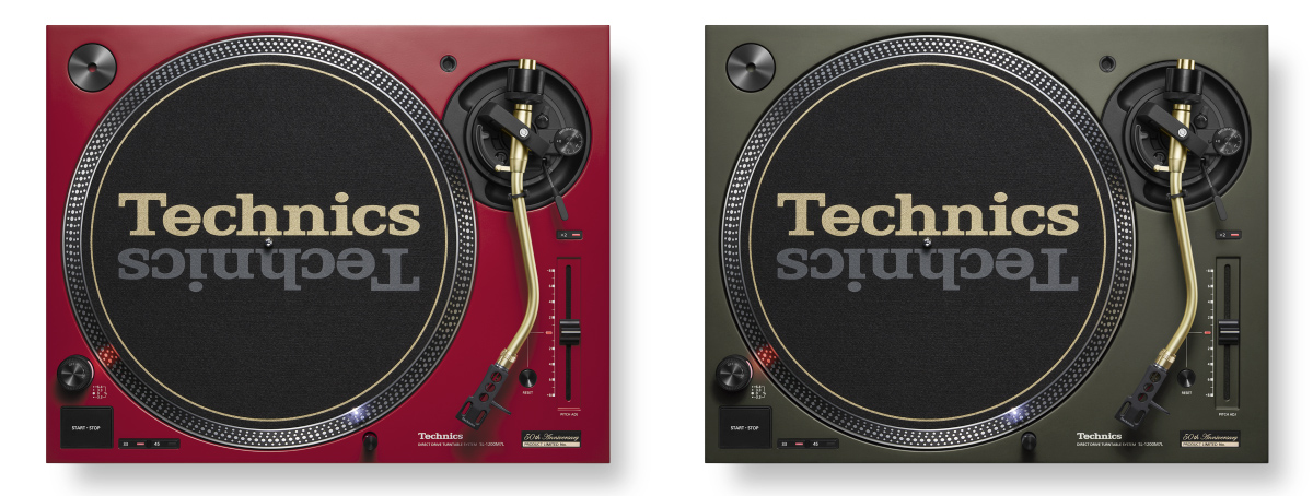 Toca-Discos Technics SL-1200M7L Turntable - Edição de 50 anos em 7 cores