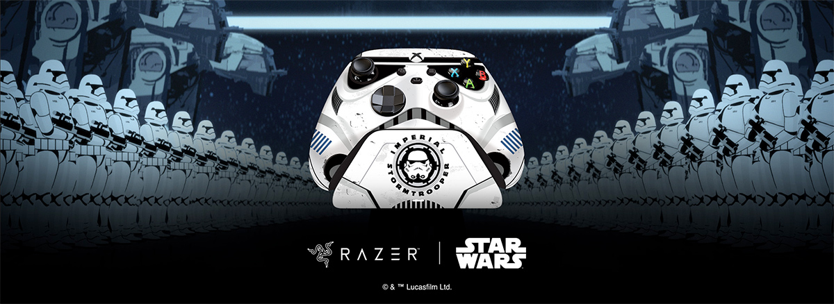 Controle Razer Star Wars Stormtrooper para Xbox