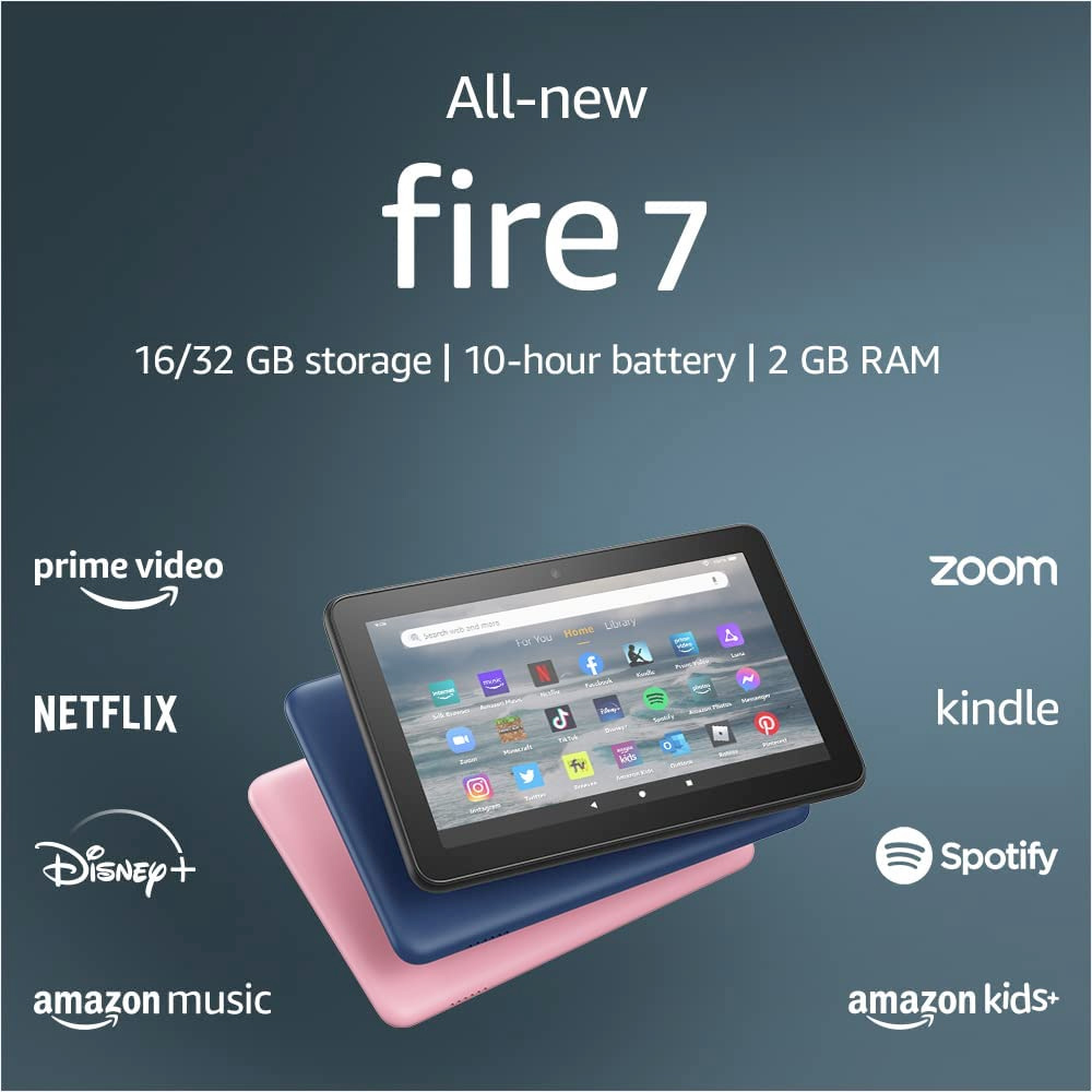 Novos Tablets Amazon Fire 7 e Fire 7 Kids