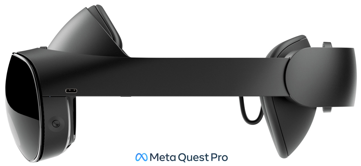 Meta Quest Pro VR Headset com tecnologia de ponta e realidade mista