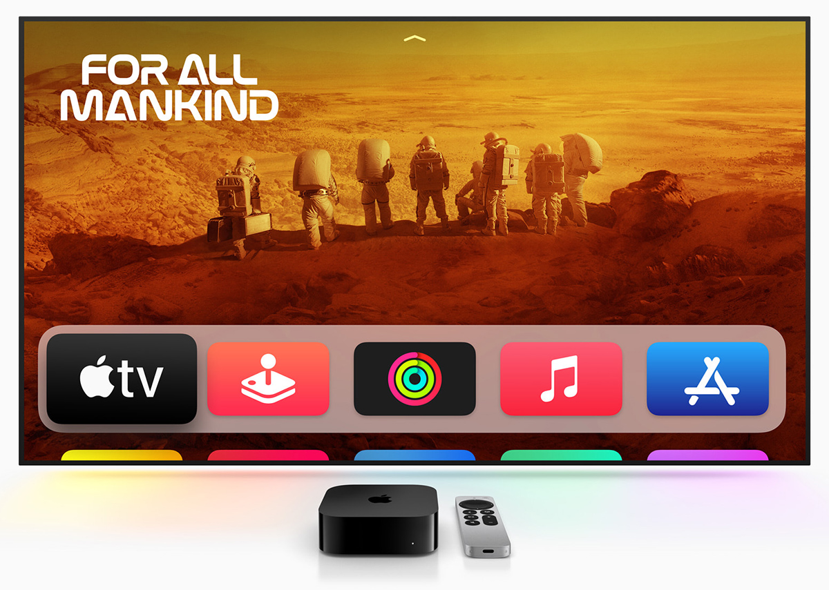 Novo Apple TV 4K com HDR10+ e processador A15 Bionic