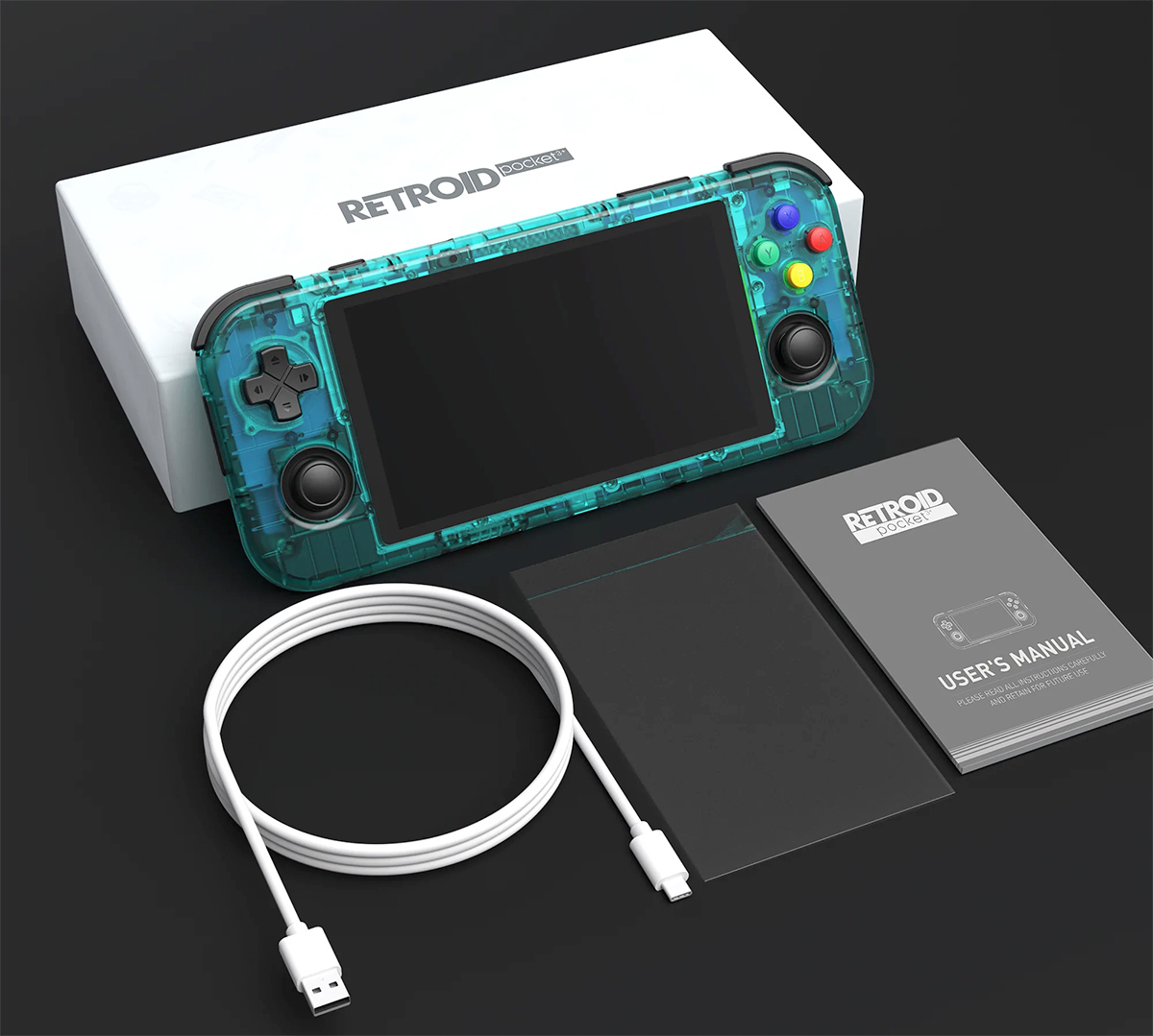 Retroid Pocket 3+ Handheld Gaming System