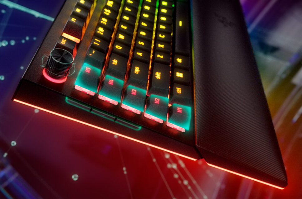 Teclas macro do Razer BlackWidow V4 Pro 