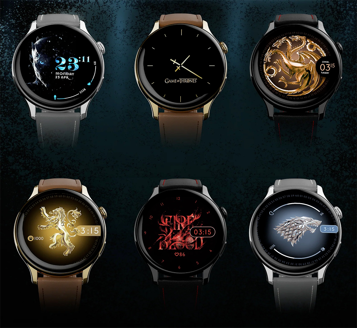 Relógio Pebble Game Of Thrones Luxury Smartwatch