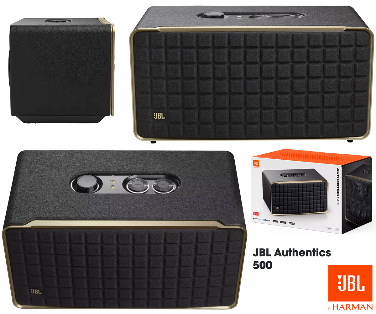 Caixas de som JBL Authentics com assistentes Alexa e Google simultâneos