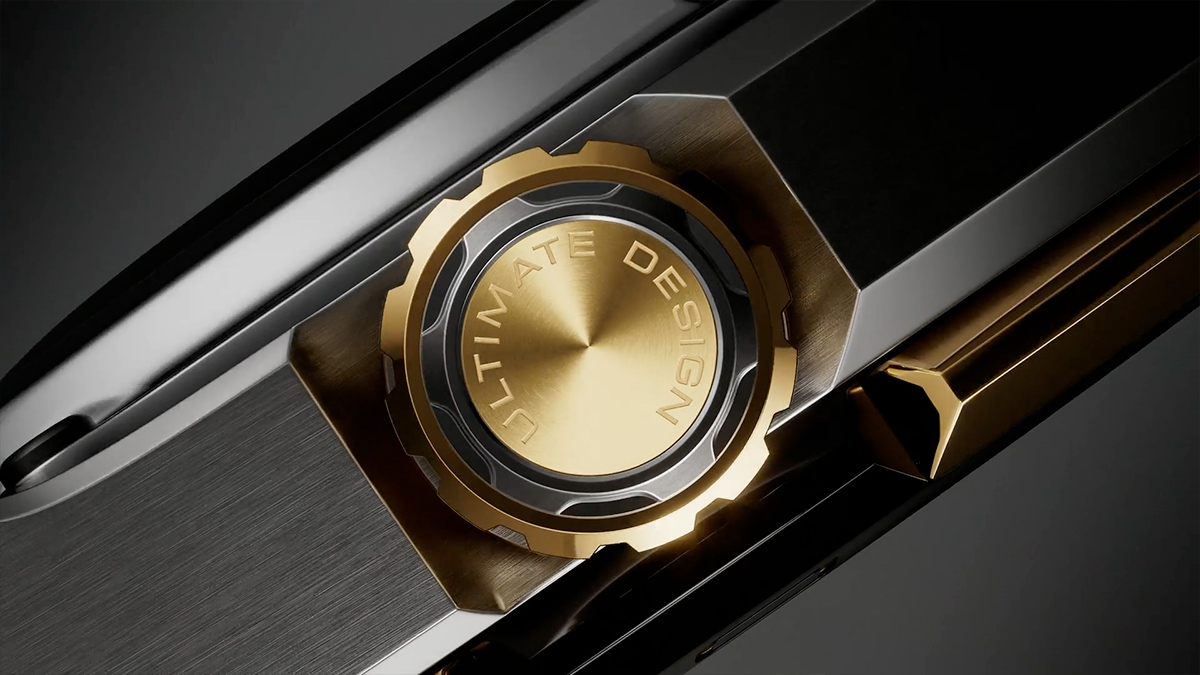 Relógio de ouro Huawei Watch Ultimate Design Gold Edition Extraordinary Smartwatch