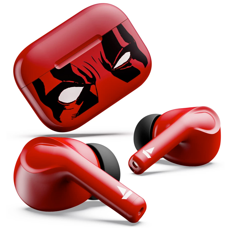 Caixa de som e fones boAt Lifestyle Deadpool Edition (Marvel)