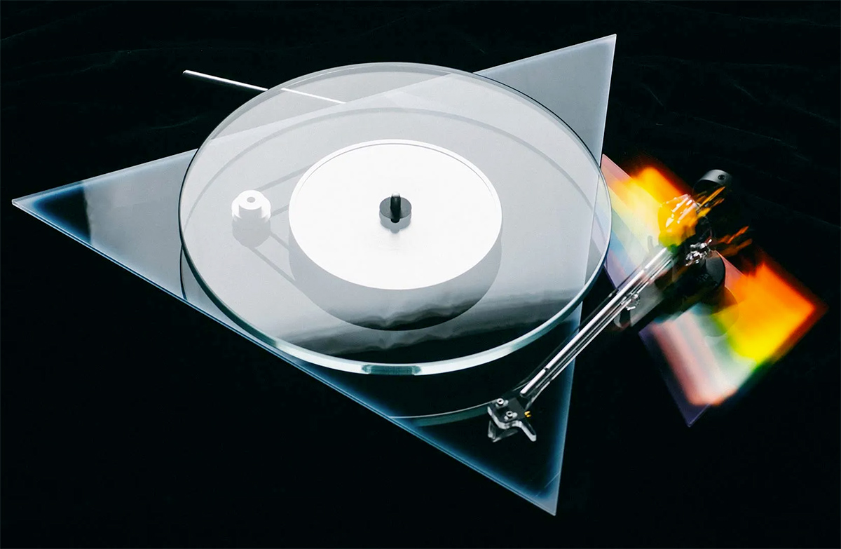 Toca-discos The Dark Side of the Moon 50 Anos - Pink Floyd Pro-Ject Turntable