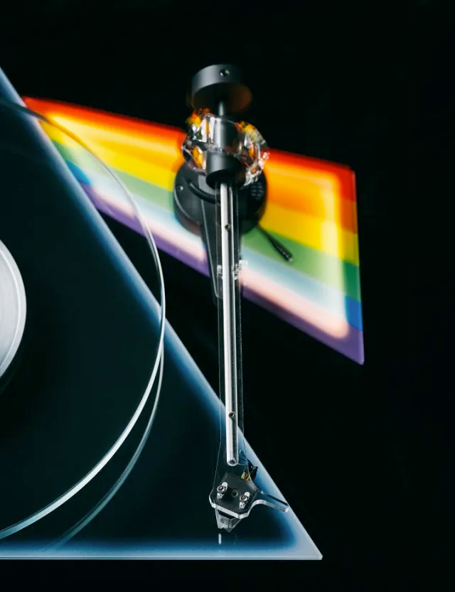 Toca-discos The Dark Side of the Moon 50 Anos - Pink Floyd Pro-Ject Turntable