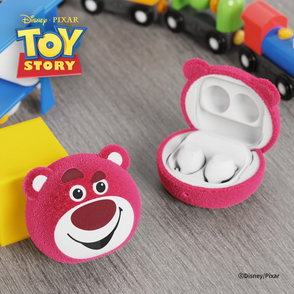 Estojos Samsung Toy Story Galaxy Buds FE: Lotso e Porquinho Hamm