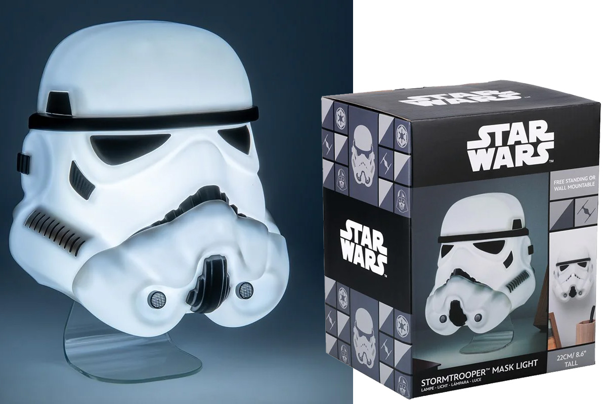 Luminária Star Wars Capacete Stormtrooper