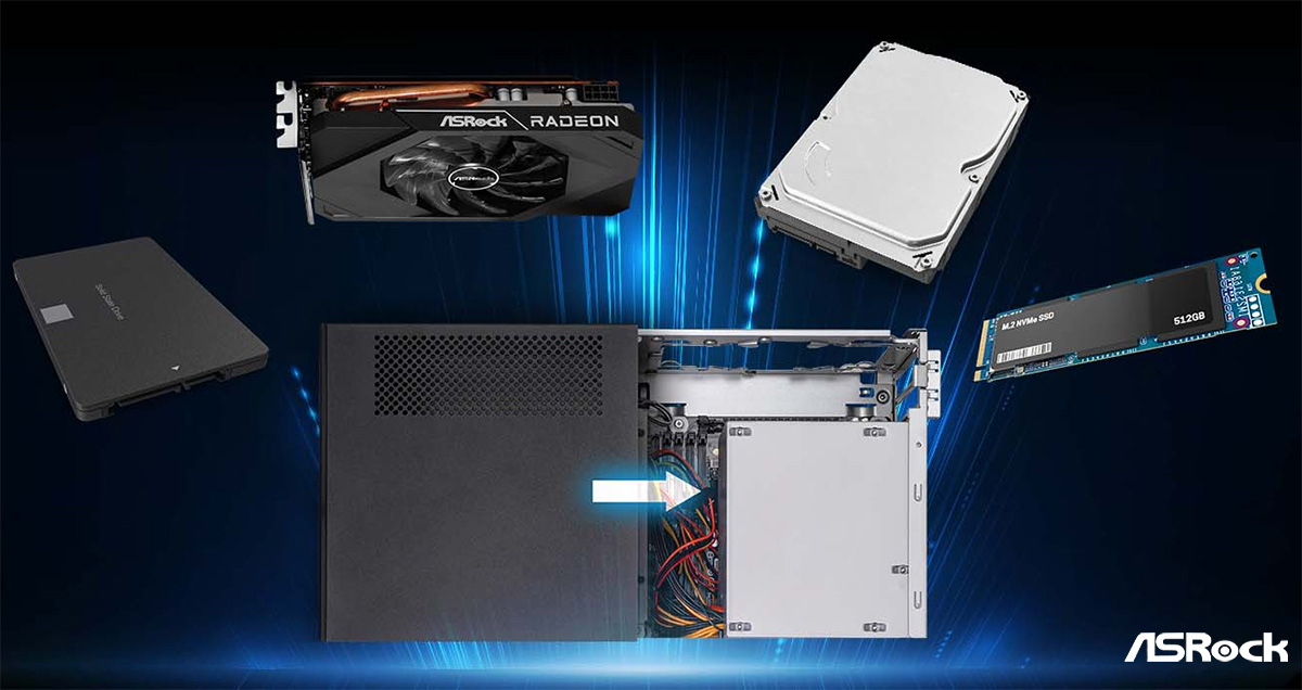 Computador Mini-PC ASRock DeskMate X600