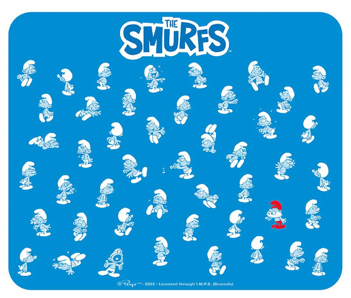 Mousepads Os Smurfs