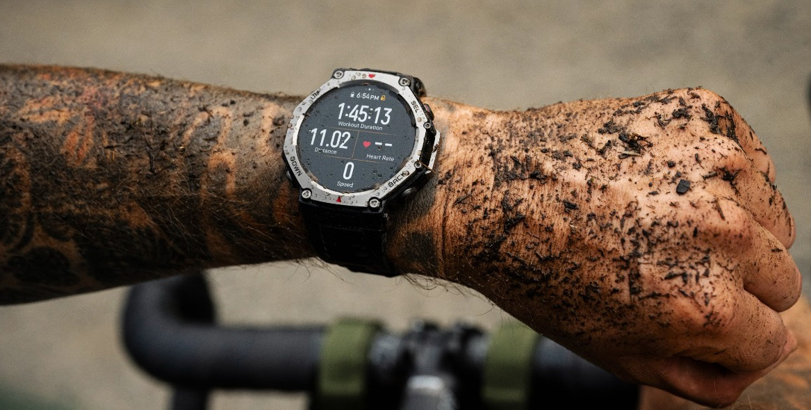 Relógio Amazfit T-Rex 3 Rugged Smartwatch