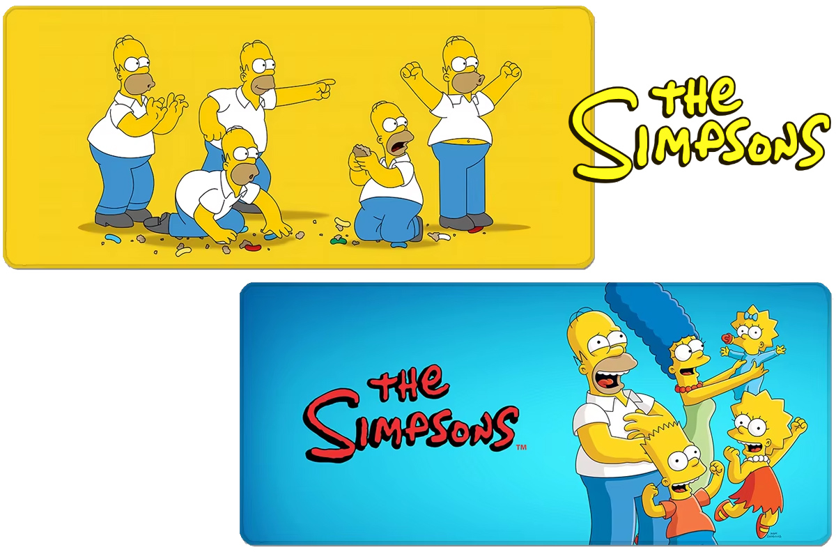 Mousepads Os Simpsons
