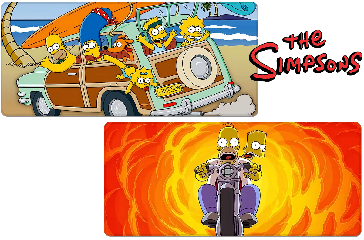 Mousepads Os Simpsons