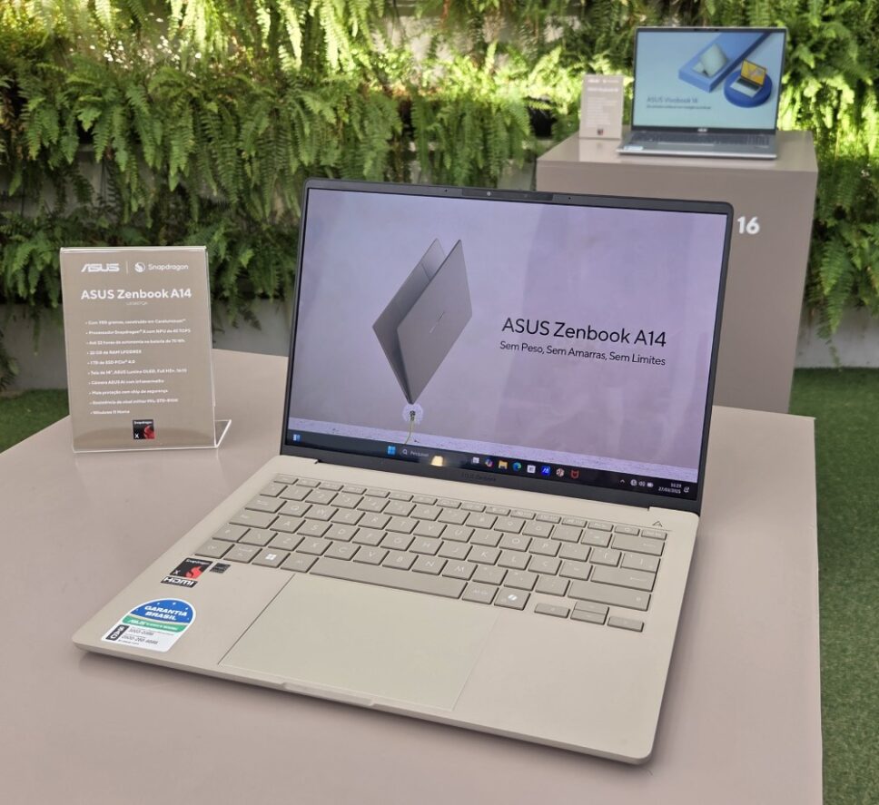 Zenbook A14 e Vivobook 16
