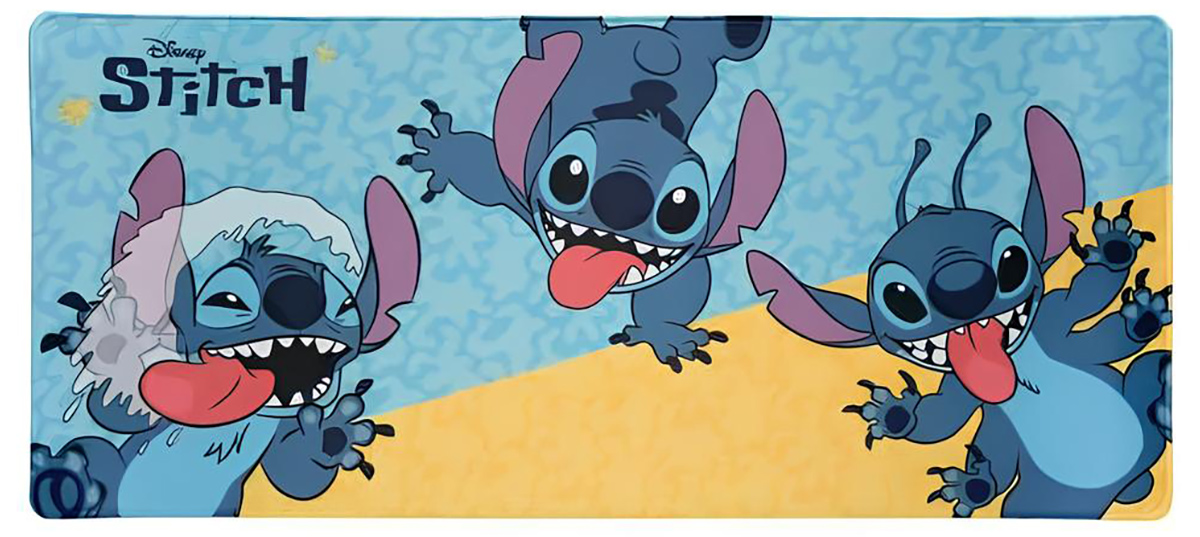 Mousepad Stitch “Crazy” XL Desktop Mat (Disney)